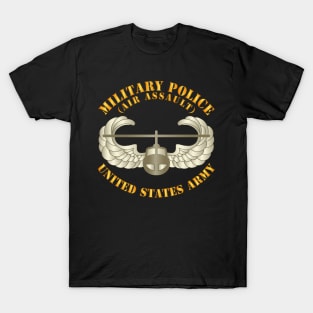 Military Police w Air Assault Badge T-Shirt